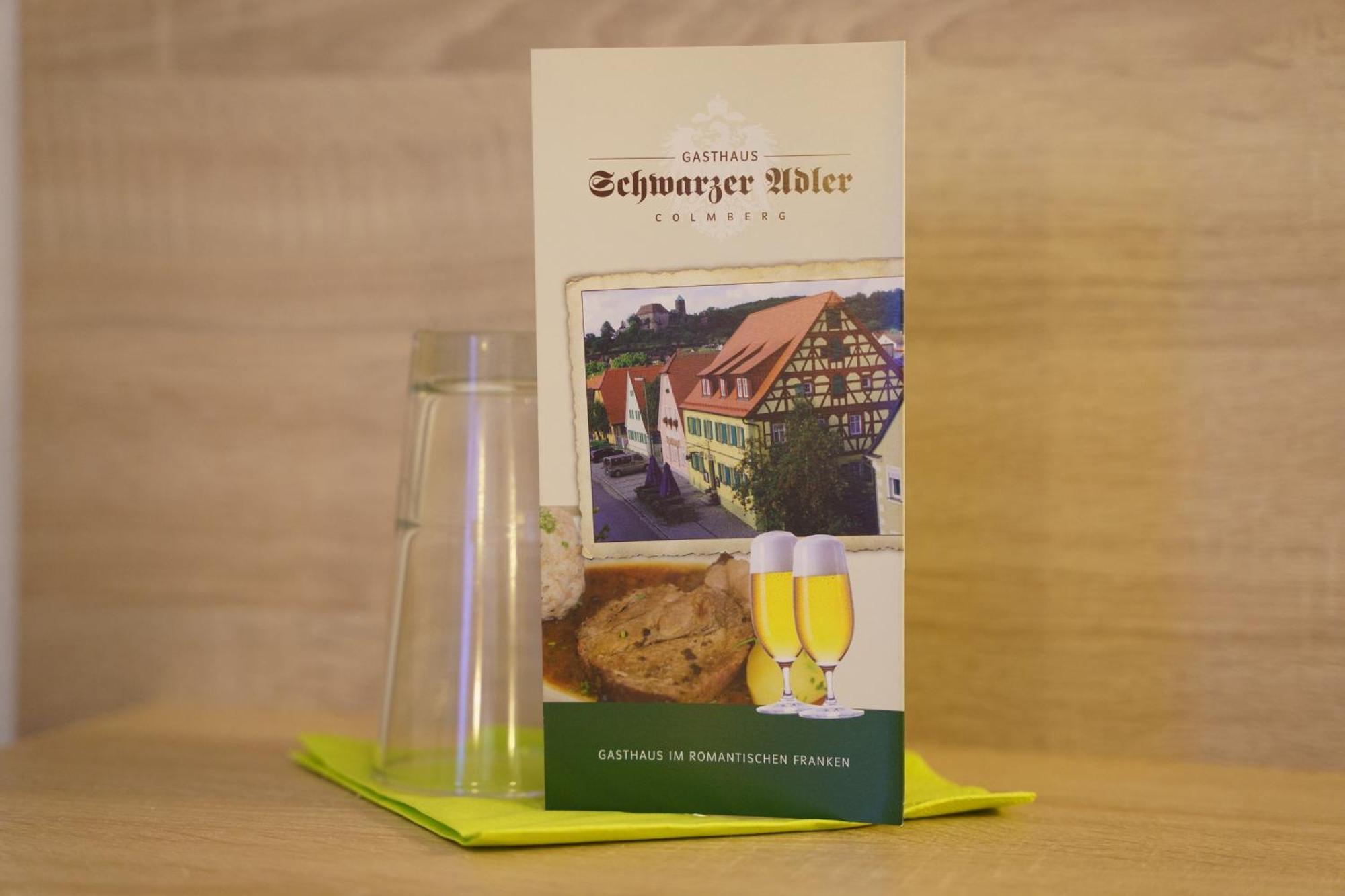 Gasthaus Schwarzer Adler Кольмберг Экстерьер фото